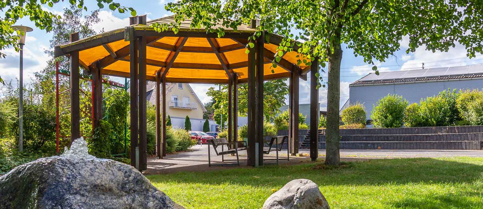 Pavillon für Konzerte u.a.F