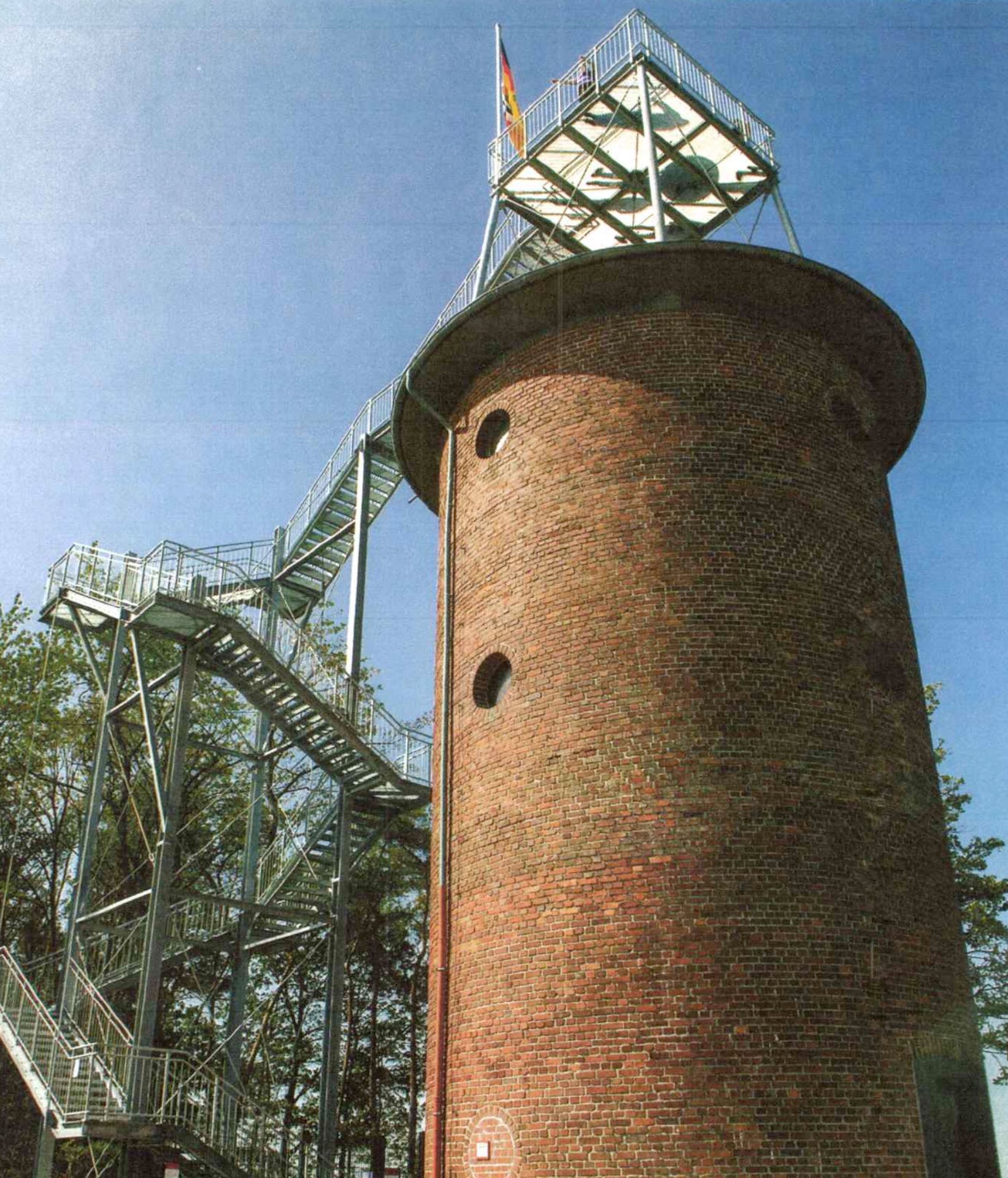 Wasserturm als Aussichtsturm